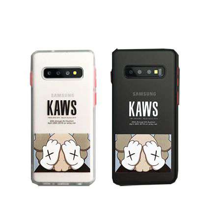 kaws galaxy s20/s10/s9けーす 薄型